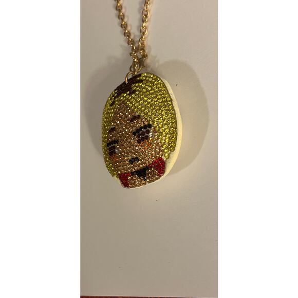 Haikyu!! Kozume Kenma Rhinestones And A Gold Chain Keyring Charm - Picture 10 of 11